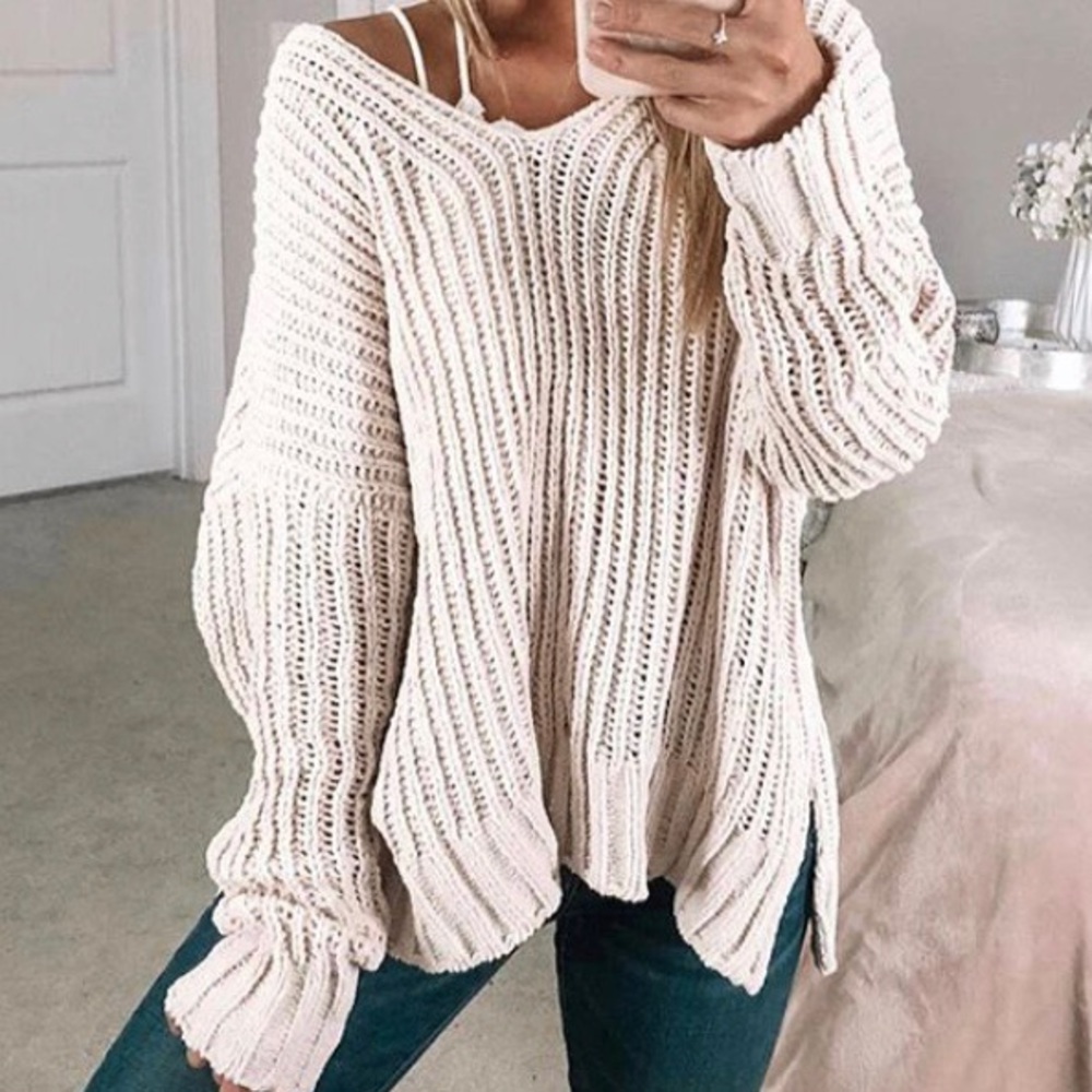 Knit sweater